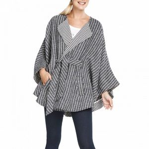 Draper James Jukebox Check Cape